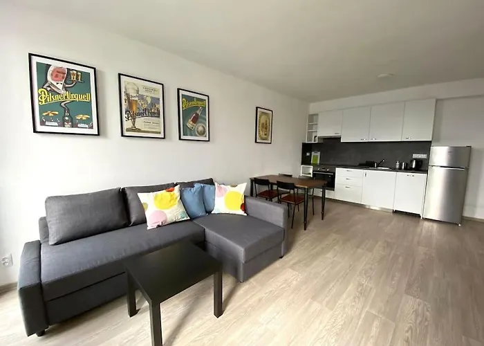 Two-Room Apartment With Garage In The Center
