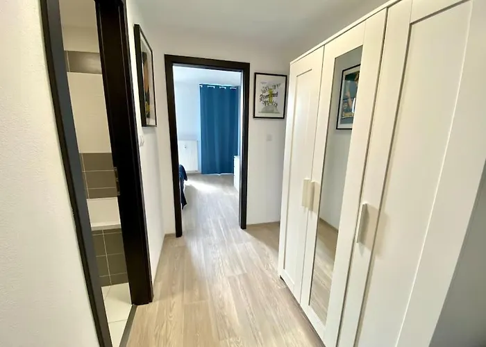 Two-Room Apartment With Garage In The Center